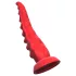 Monster Fuck - vibratore tentacolo con ventosa e telecomando - rosso