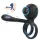 Biu-Biu - anello fallico e vibratore per coppia - silicone nero