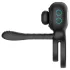 Biu-Biu - anello fallico e vibratore per coppia - silicone nero