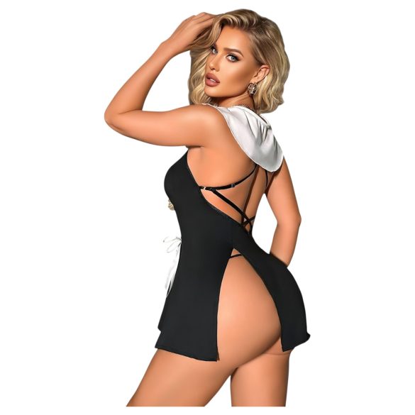 Apáca - costume sexy da suora - nero