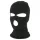 Balaclava - maschera fetish con 3 aperture - tessuto nero