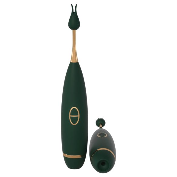 Lonely - vibratore clitorideo - set 3 pezzi - verde
