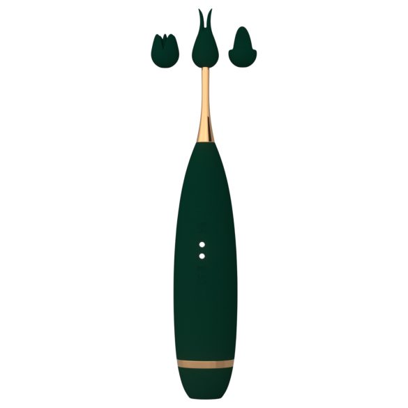 Lonely - vibratore clitorideo - set 3 pezzi - verde