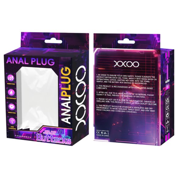 Lonely - vibratore prostatico rotante con testina e anello fallico (nero)