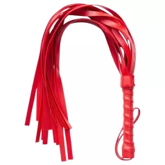Sunfo - frustino in pelle sintetica - rosso