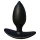Kangvo - plug anale gonfiabile magnetico con sfera rotante (nero)