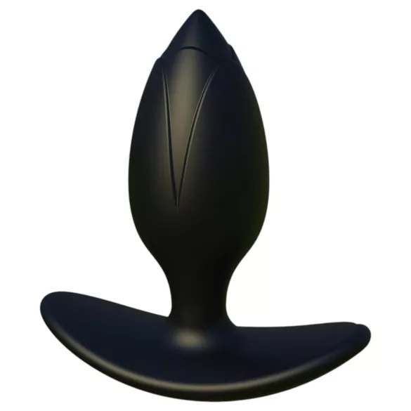 Kangvo - plug anale gonfiabile magnetico con sfera rotante (nero)