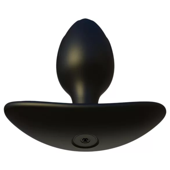 Kangvo - plug anale gonfiabile magnetico con sfera rotante (nero)