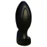 Kangvo - plug anale gonfiabile magnetico con superficie a coste (nero)