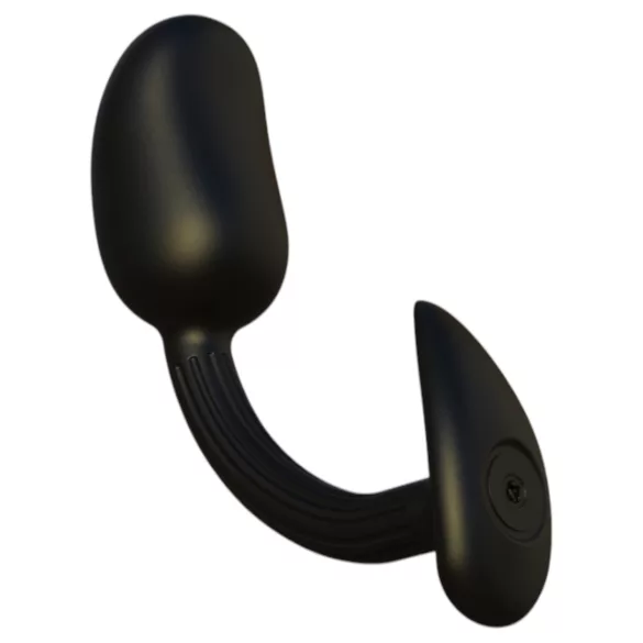 Kangvo - plug prostatico gonfiabile magnetico con rullo a sfera (nero)