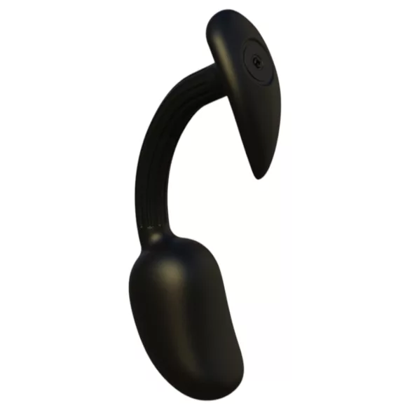 Kangvo - plug prostatico gonfiabile magnetico con rullo a sfera (nero)