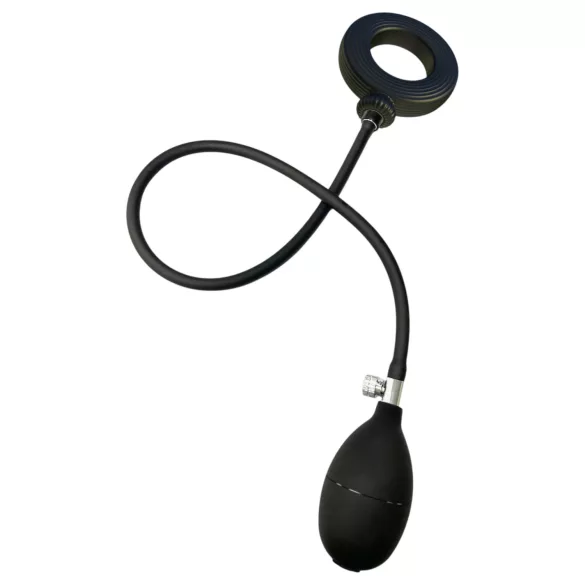 Kangvo - anello fallico gonfiabile magnetico (nero)