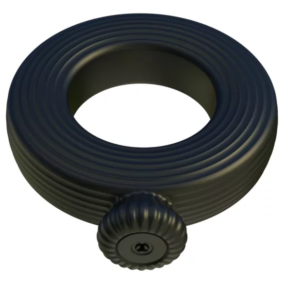 Kangvo - anello fallico gonfiabile magnetico (nero)