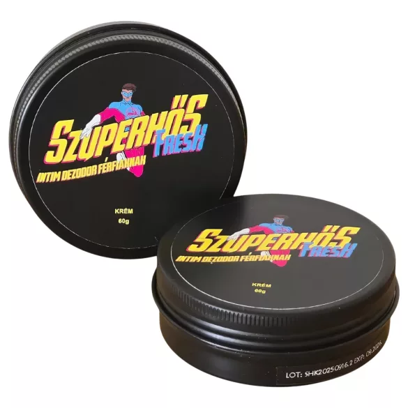 Supereroe Fresh - crema deodorante intima per uomini (60 g)