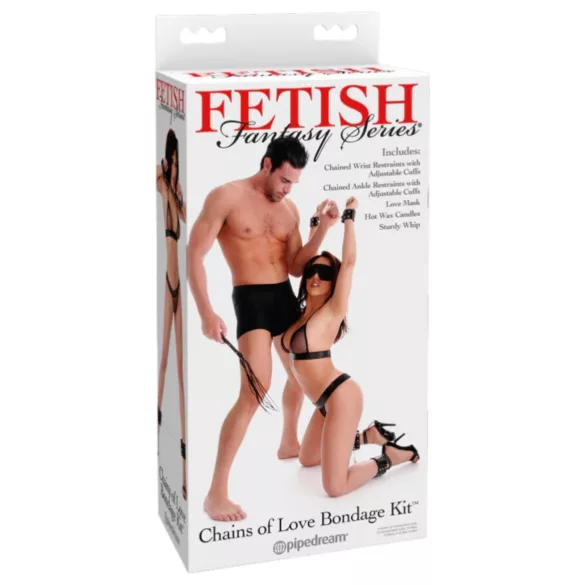 Fetish Fantasy - set bondage - nero