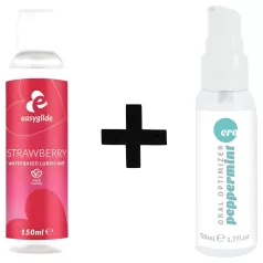 Set per sesso orale per coppie - gel e lubrificante