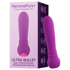 FemmeFunn - mini vibratore bullet premium - silicone viola