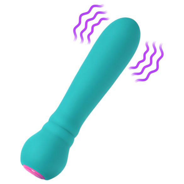FemmeFunn Ultra Bullet - vibratore mini premium - silicone turchese