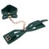 Sportsheets - manette bondage - metallo - verde