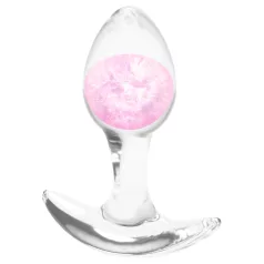 NS Novelties - plug anale trasparente - piccolo - rosa