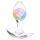 NS Novelties - plug anale trasparente piccolo - multicolore