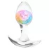 NS Novelties - plug anale trasparente piccolo - multicolore