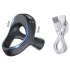 AlvUp - anello vibrante pene e testicoli - nero