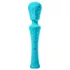 FemmeFunn - vibratore massaggiatore XL premium - silicone turchese