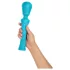 FemmeFunn - vibratore massaggiatore XL premium - silicone turchese