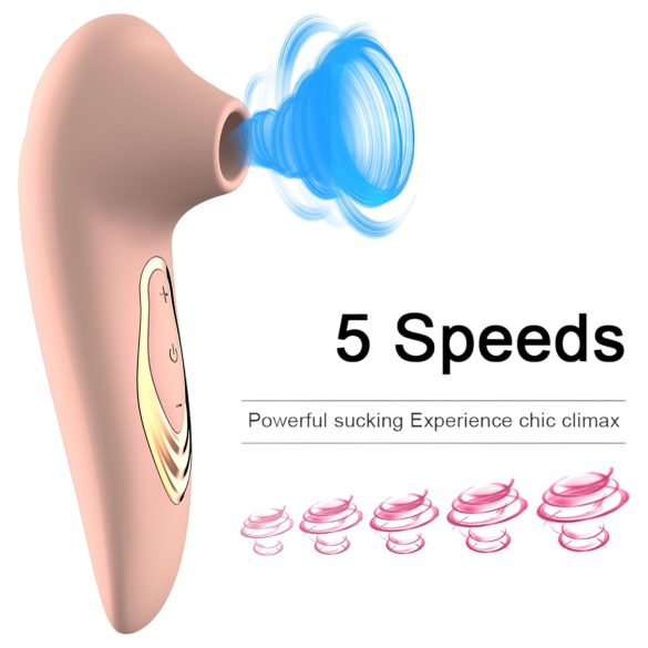 AlvUp - succhiaclitoride a onde d’aria vibrante - silicone rosa