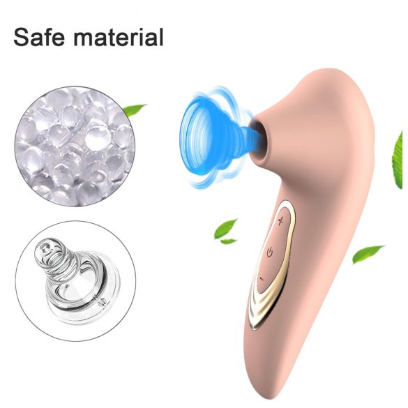 AlvUp - succhiaclitoride a onde d’aria vibrante - silicone rosa