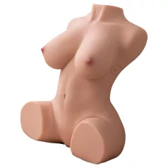   XISE Dania - masturbatore torso con funzione spinta - silicone color carne