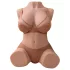 XISE Dania - masturbatore torso con funzione spinta - silicone color carne