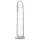 Addiction Crystal - dildo con ventosa (trasparente) - 18 cm
