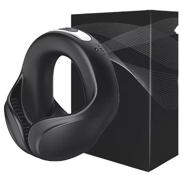 AlvUp - anello fallico vibrante - silicone nero