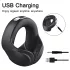 AlvUp - anello fallico vibrante - silicone nero