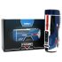 Leten SM Future Pro - masturbatore spingente, gemente, serrante, riscaldante (blu)