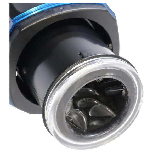 Leten SM320 - masturbatore automatico riscaldante con suoni - nero