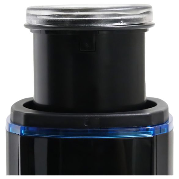 Leten SM320 - masturbatore automatico riscaldante con suoni - nero