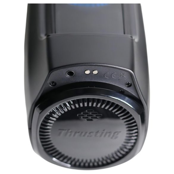 Leten SM320 - masturbatore automatico riscaldante con suoni - nero