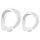 Anello in silicone per ritardare l'eiaculazione (trasparente)