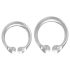 Anello in silicone per ritardare l'eiaculazione (trasparente)