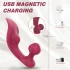 Sex HD Chomper - vibratore clitoride e anale - rosso