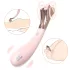 Sex HD - vibratore ricaricabile impermeabile e ruota stimolante - rosa