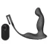Sex HD Virgil - vibratore prostatico con anello pene e testicoli - nero