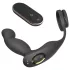 Sex HD Virgil - vibratore prostatico con anello pene e testicoli - nero