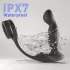 Sex HD Virgil - vibratore prostatico con anello pene e testicoli - nero