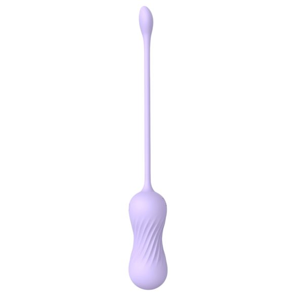 Sex HD Twist Egg - masturbatore vibrante a spinta - viola
