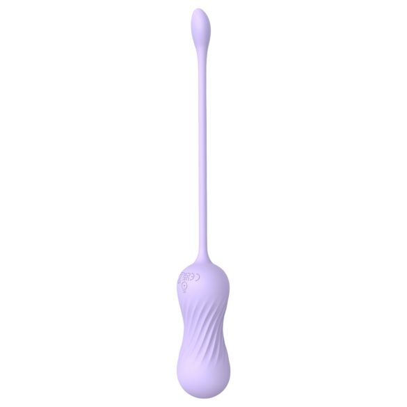 Sex HD Twist Egg - masturbatore vibrante a spinta - viola