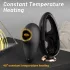 Sex HD Mirror - vibratore leccatore riscaldante - nero
